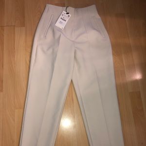 NWT-High waist-ZARA pants- M